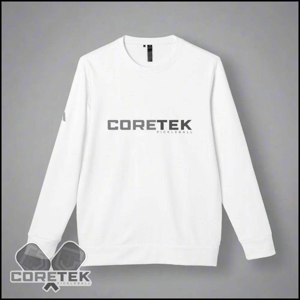 Coretek Pickleball Adidas Unisex Fleece Crewneck Sweatshirt