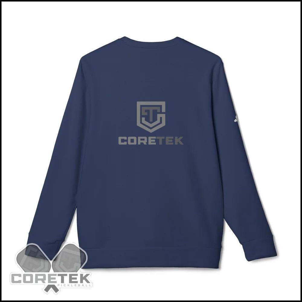 Coretek Pickleball Adidas Unisex Fleece Crewneck Sweatshirt