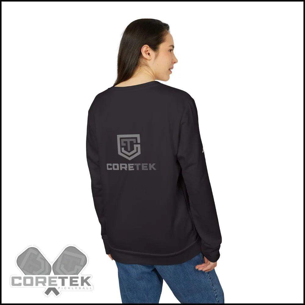 Coretek Pickleball Adidas Unisex Fleece Crewneck Sweatshirt