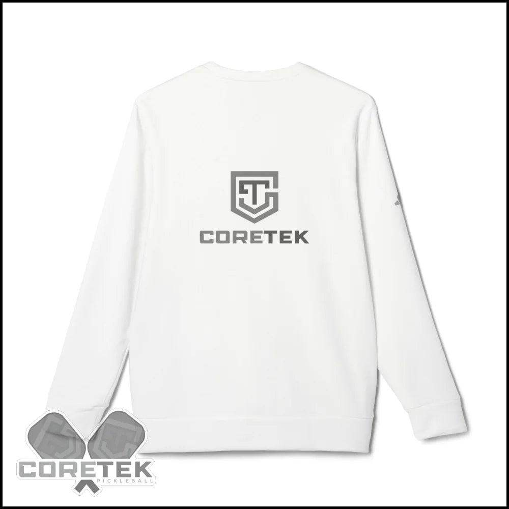 Coretek Pickleball Adidas Unisex Fleece Crewneck Sweatshirt