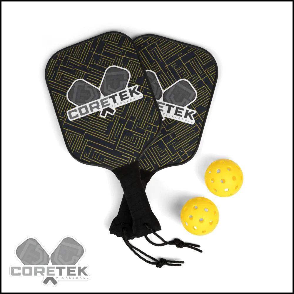 Coretek Pickleball Kids Paddle Kit Accessories