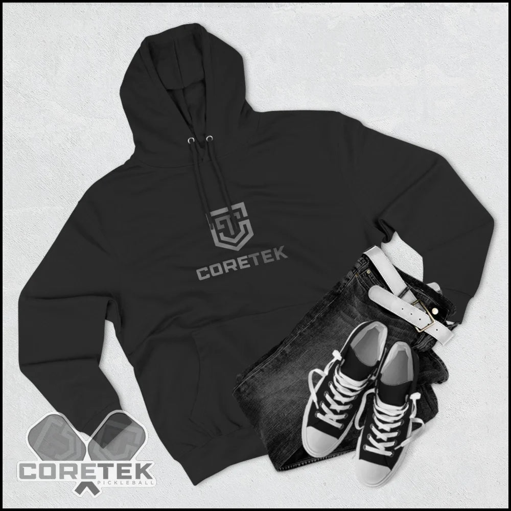 Coretek Pickleball Three-Panel Fleece Hoodie