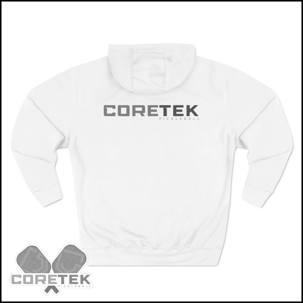 Coretek Pickleball Three-Panel Fleece Hoodie