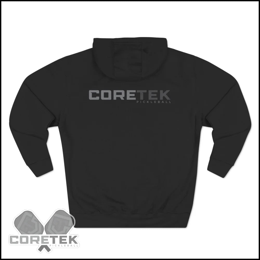 Coretek Pickleball Three-Panel Fleece Hoodie