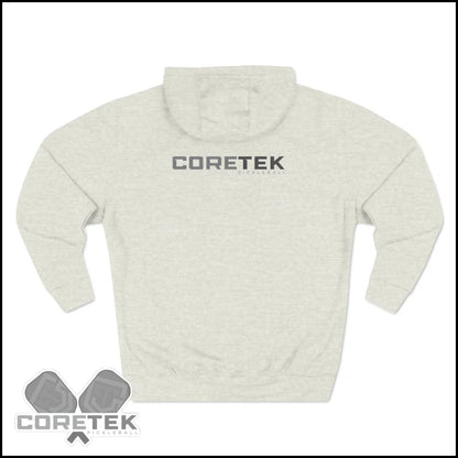 Coretek Pickleball Three-Panel Fleece Hoodie