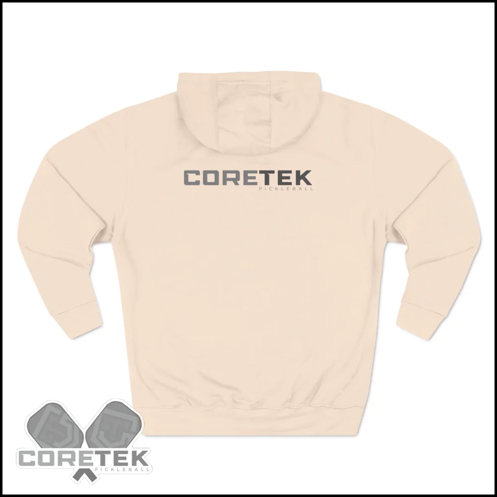 Coretek Pickleball Three-Panel Fleece Hoodie