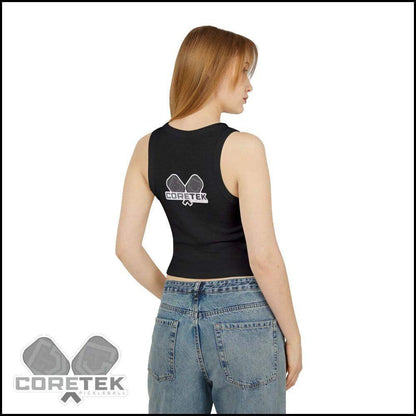 Coretek Pickleball Micro Rib Racer Tank Top