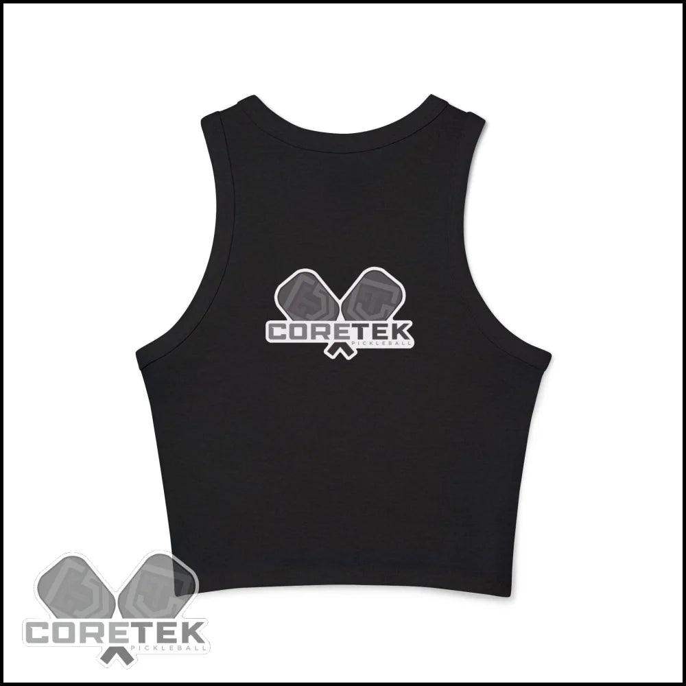 Coretek Pickleball Micro Rib Racer Tank Top